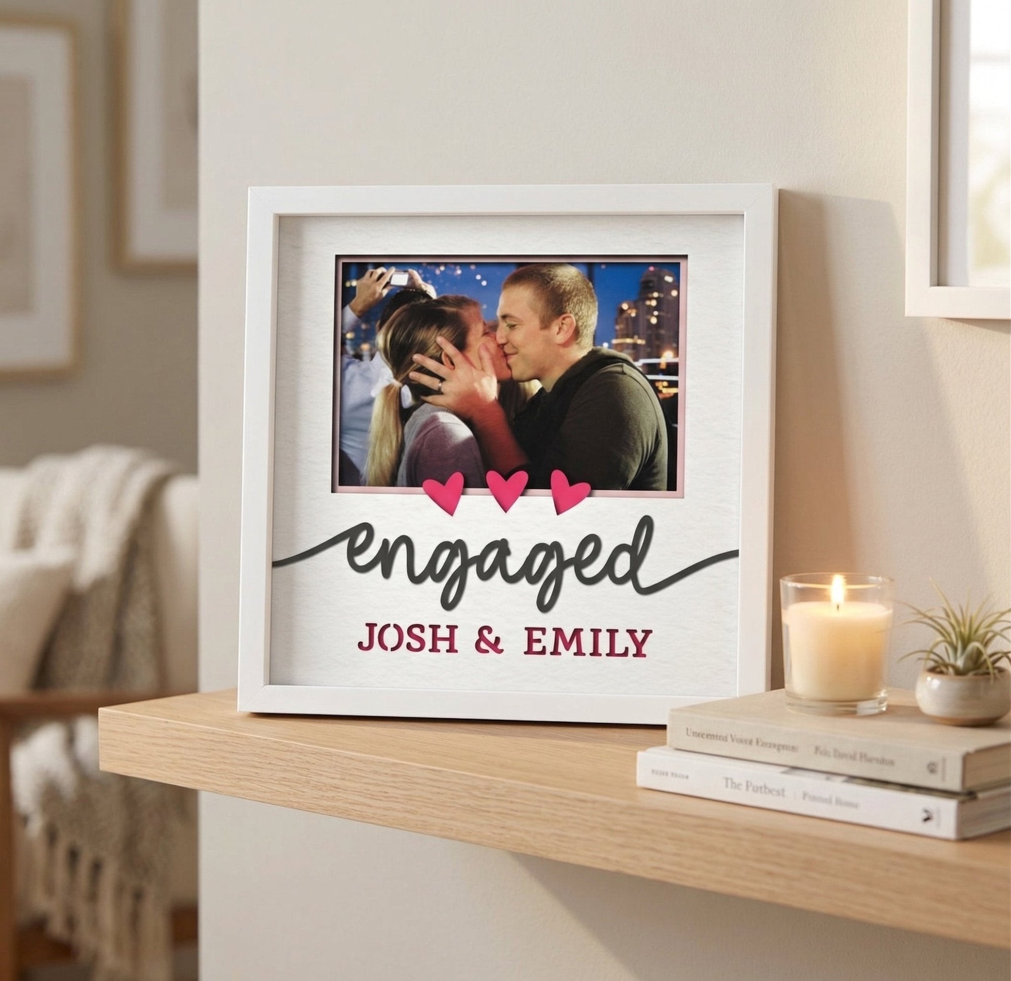 Engaged Photo Frame - The Caring Creative