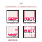 Family Is Everything Photo Frame - The Caring Creative