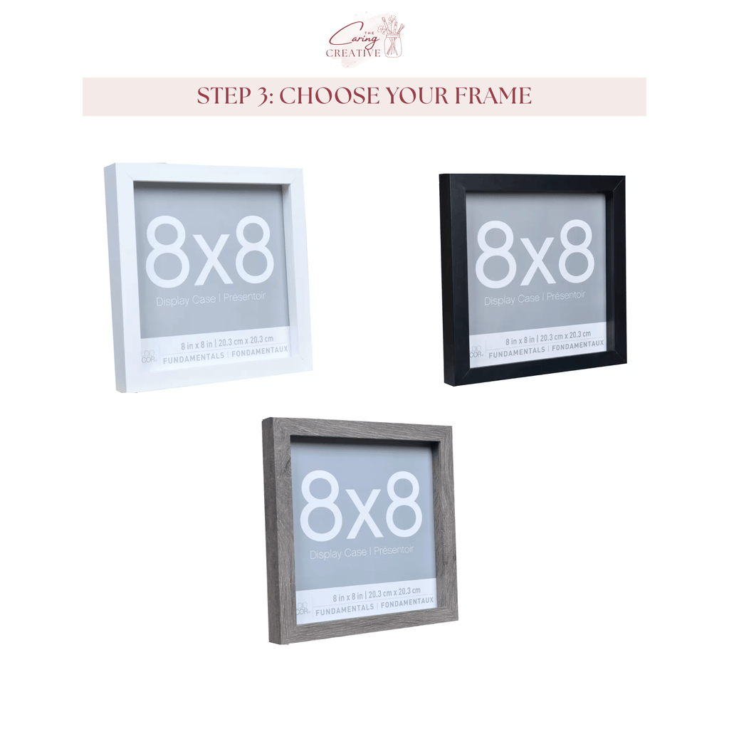 Family Name Photo Frame - The Caring Creative