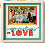 Generations of Love Photo Frame - The Caring Creative