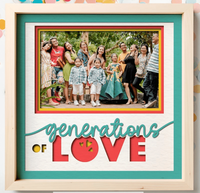 Generations of Love Photo Frame - The Caring Creative