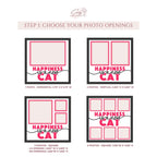 Happiness Is a New Cat Photo Frame - The Caring Creative