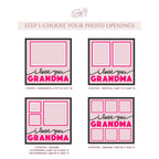 I Love You Grandma Photo Frame - The Caring Creative