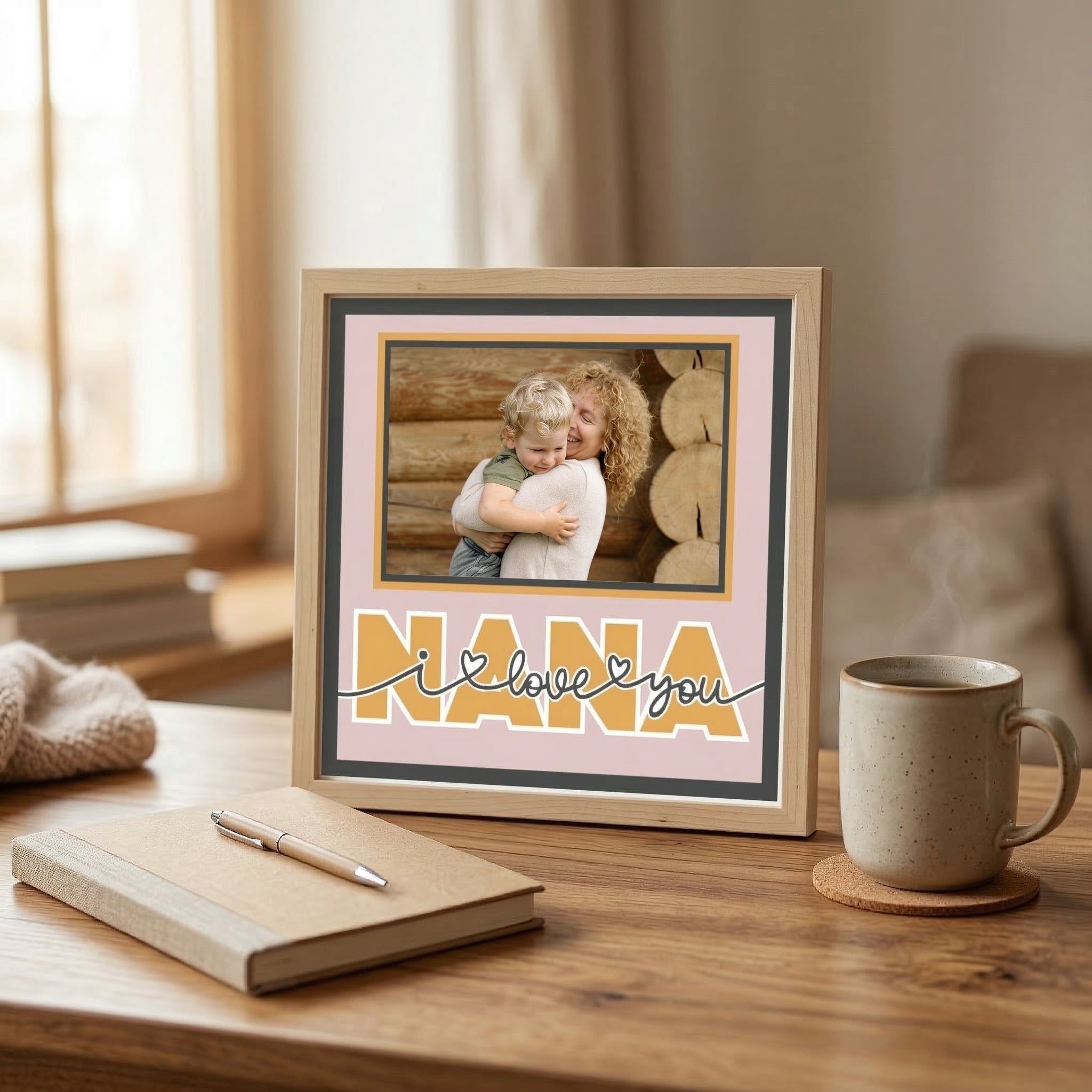 I Love You Nana Photo Frame - The Caring Creative