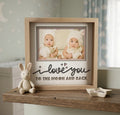 I Love You To The Moon and Back Photo Frame - The Caring Creative