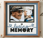 In Loving Memory Photo Frame - The Caring Creative