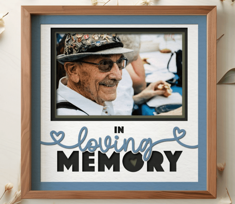 In Loving Memory Photo Frame - The Caring Creative