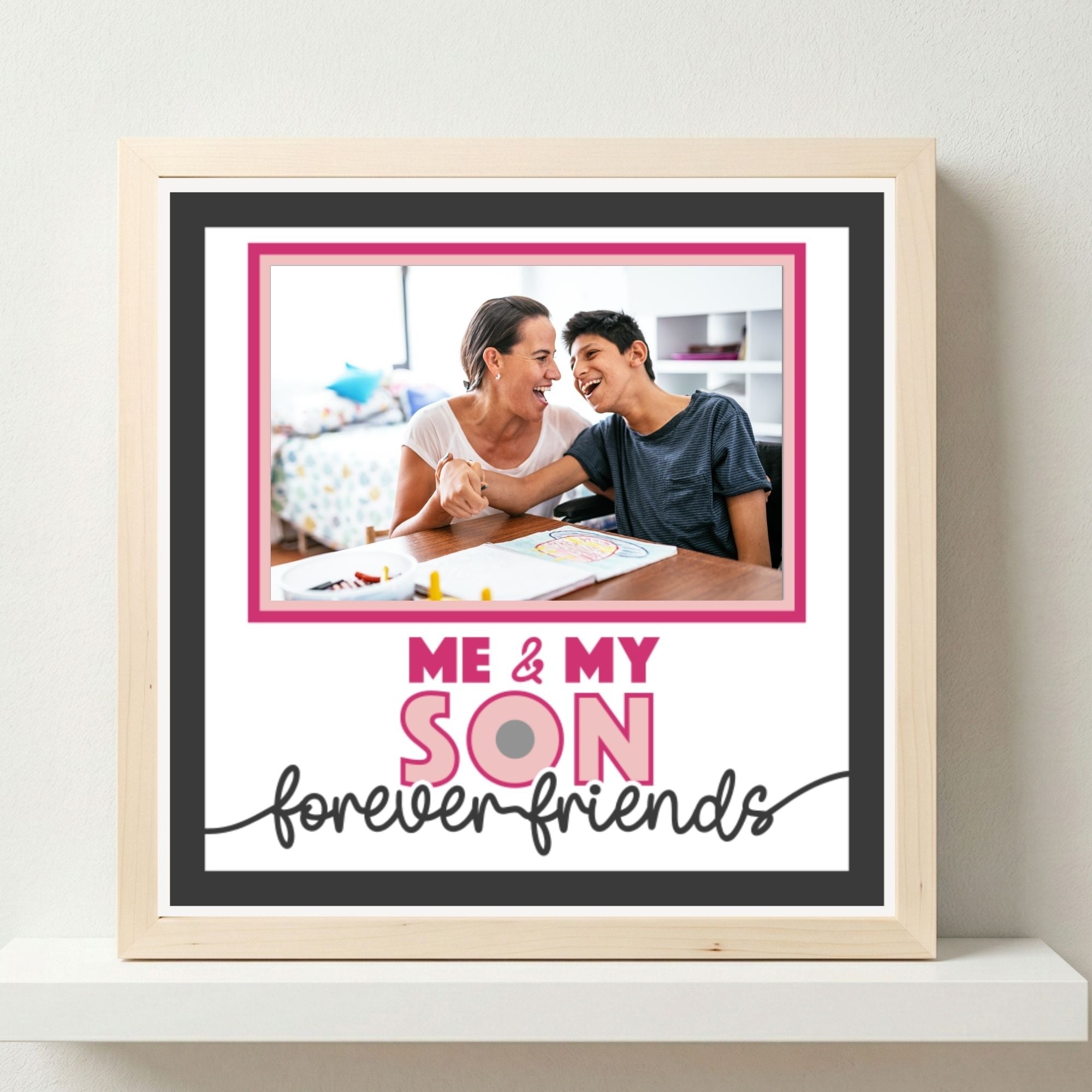Me And My Son Forever Friends Photo Frame - The Caring Creative