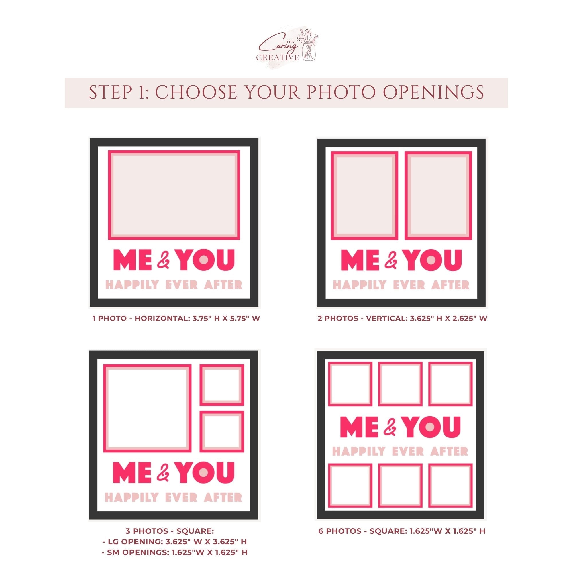 Me and You Happily Ever After Photo Frame - The Caring Creative
