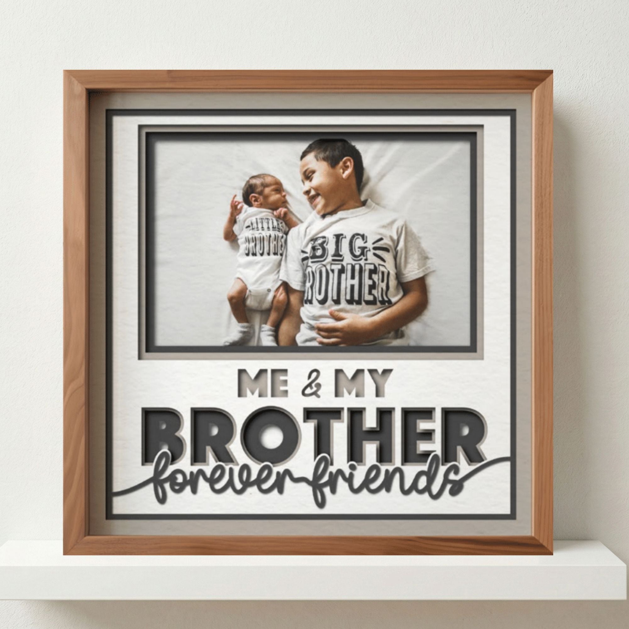 Me & My Brother Forever Friends Photo Frame - The Caring Creative
