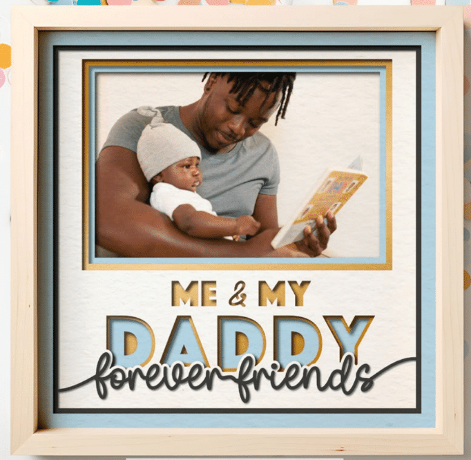 Me & My Daddy Forever Friends Photo Frame - The Caring Creative