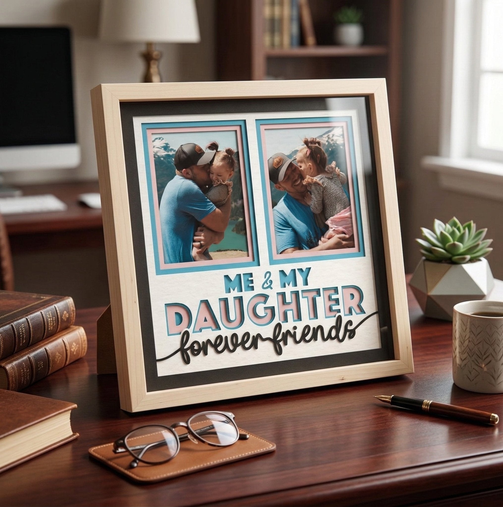 Me & My Daughter Forever Friends Photo Frame - The Caring Creative