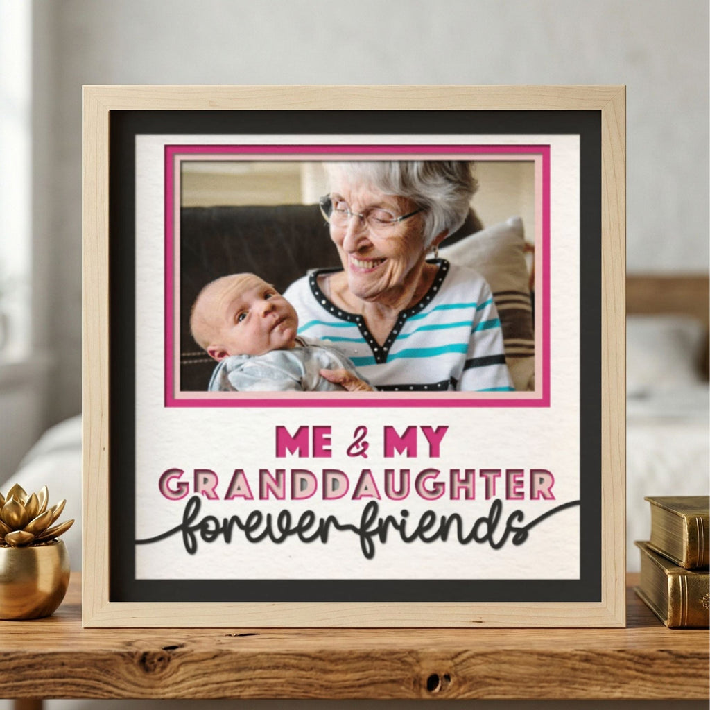 Me & My Granddaughter Forever Friends Photo Frame - The Caring Creative