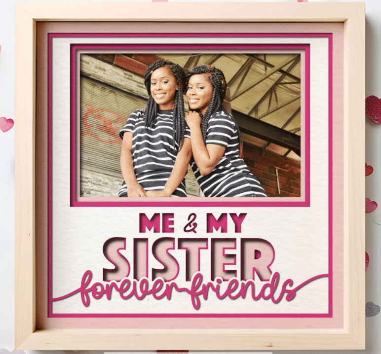 Me & My Sister Forever Friends Photo Frame - The Caring Creative