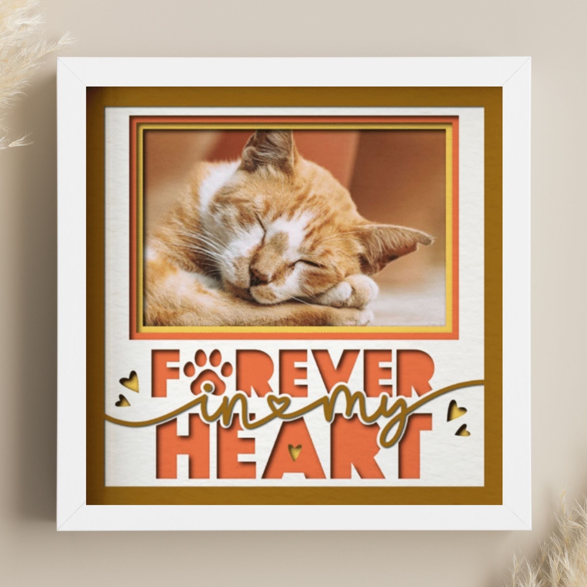 Memorial - Forever In My Heart Photo Frame - The Caring Creative