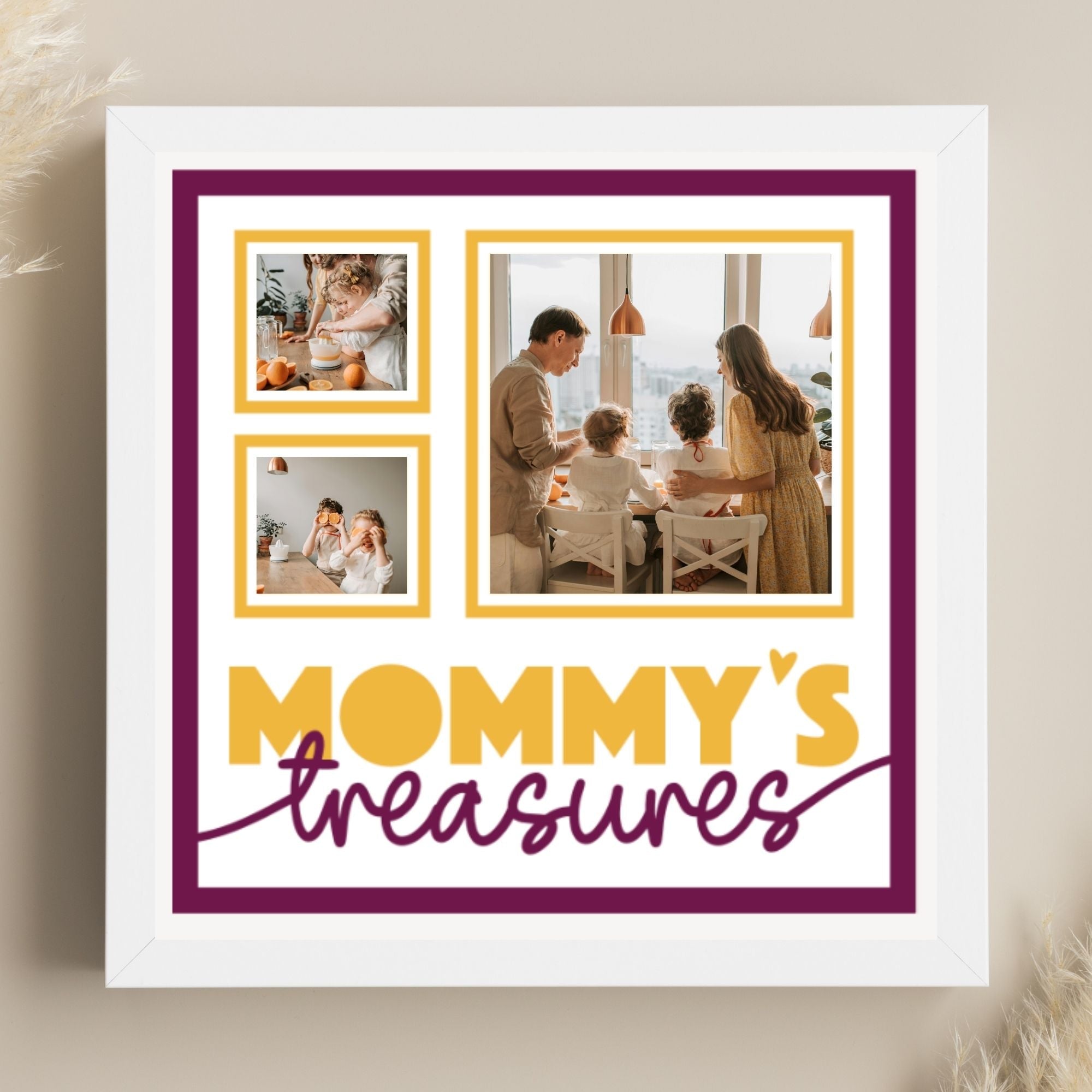 Mommy's Treasures Photo Frame - The Caring Creative