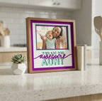 One Awesome Aunt Photo Frame - The Caring Creative
