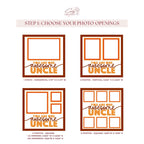 One Awesome Uncle Photo Frame - The Caring Creative