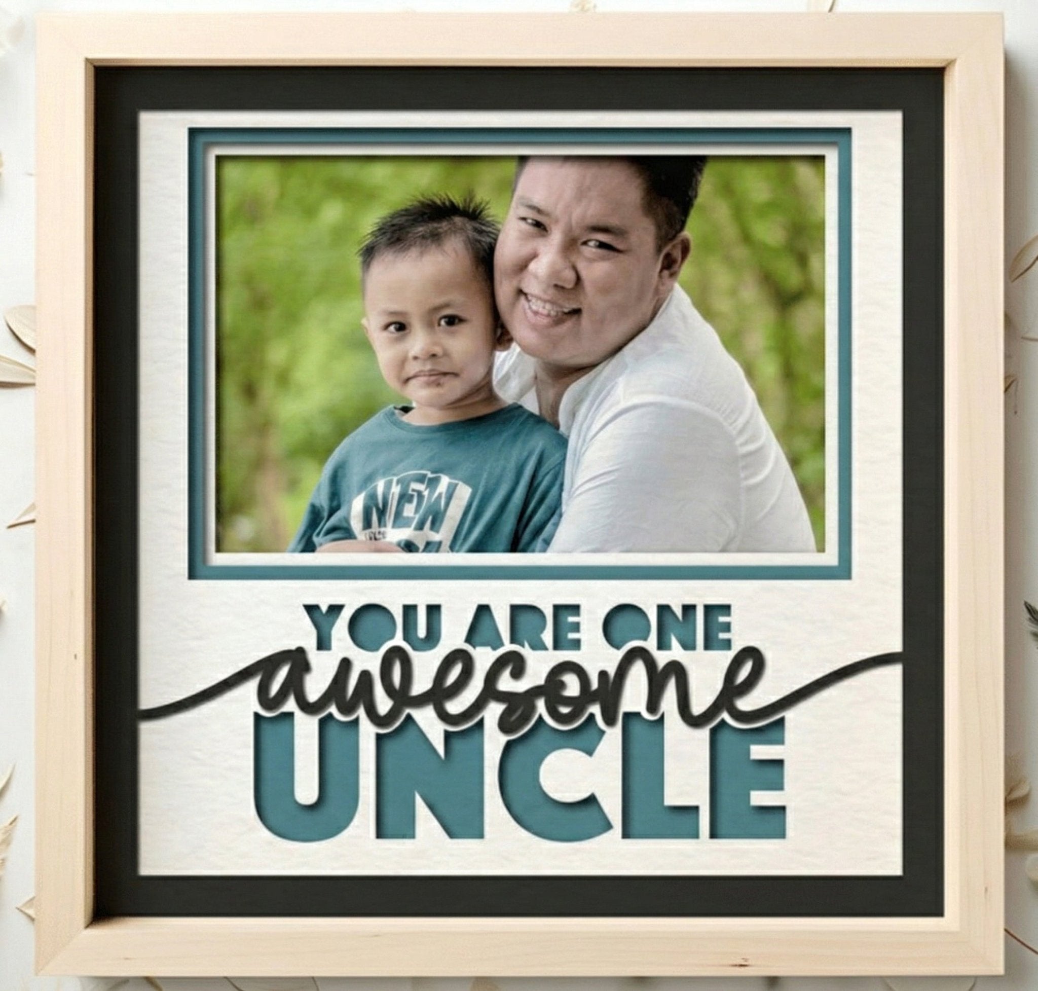 One Awesome Uncle Photo Frame - The Caring Creative