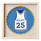 Personalized Basketball Jersey Photo Frame - The Caring Creative
