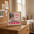 Personalized Cheer Champ Photo Frame - The Caring Creative