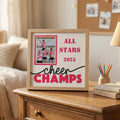 Personalized Cheer Champs Photo Frame - The Caring Creative