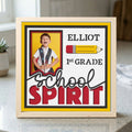 Personalized School Spirit Photo Frame - The Caring Creative