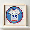 Personalized Soccer Jersey Photo Frame - The Caring Creative