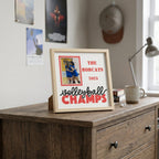 Personalized Volleyball Champs Photo Frame - The Caring Creative