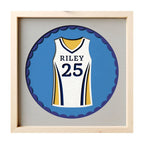 Personalized Volleyball Jersey Photo Frame - The Caring Creative