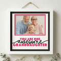 One Awesome Granddaughter Photo Frame Kit