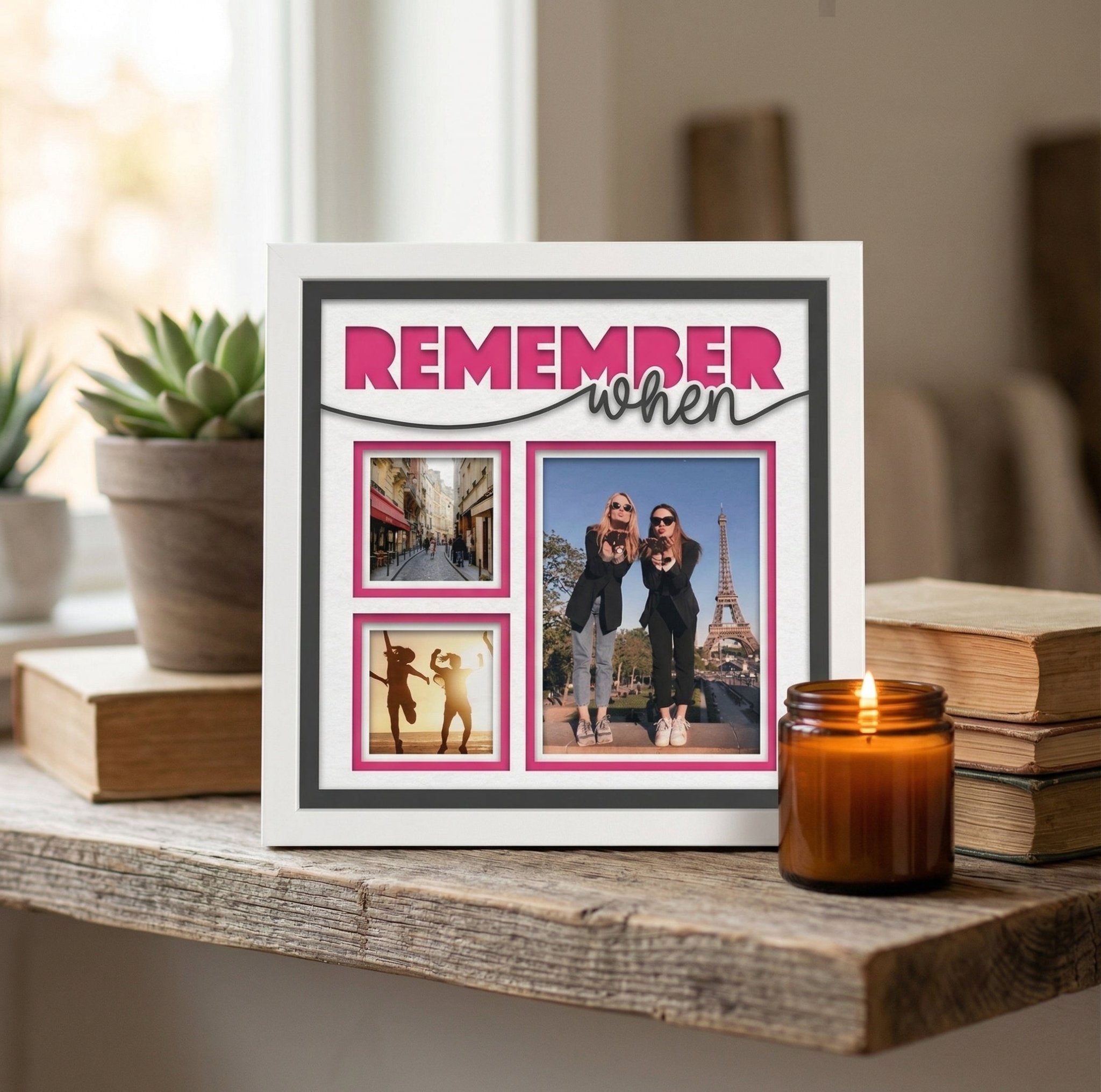 Remember When Photo Frame - The Caring Creative