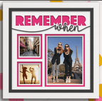 Remember When Photo Frame - The Caring Creative
