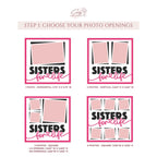Sisters For Life Photo Frame - The Caring Creative