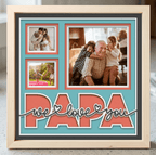 We Love You Papa Photo Frame - The Caring Creative