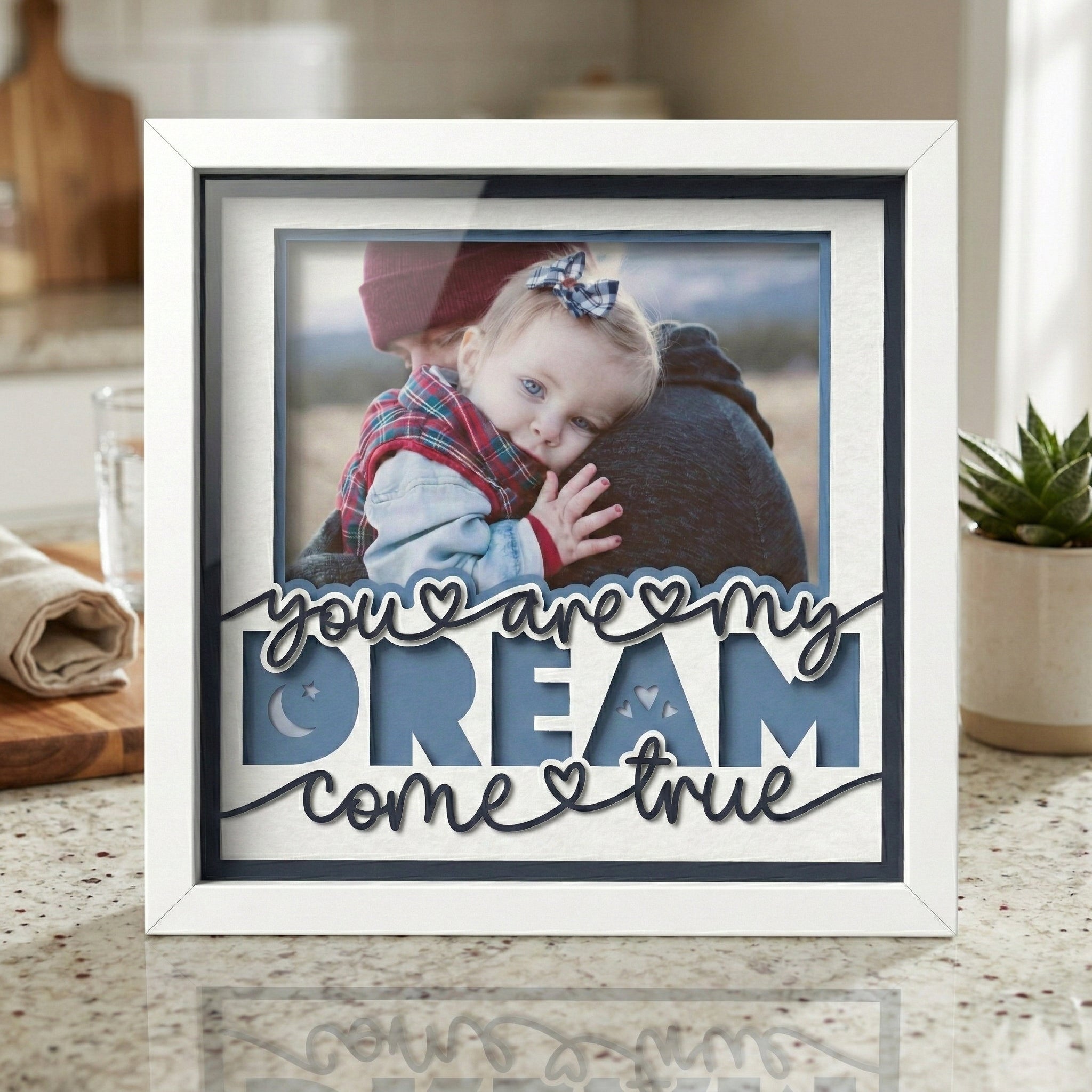 You Are My Dream Come True Photo Frame - The Caring Creative