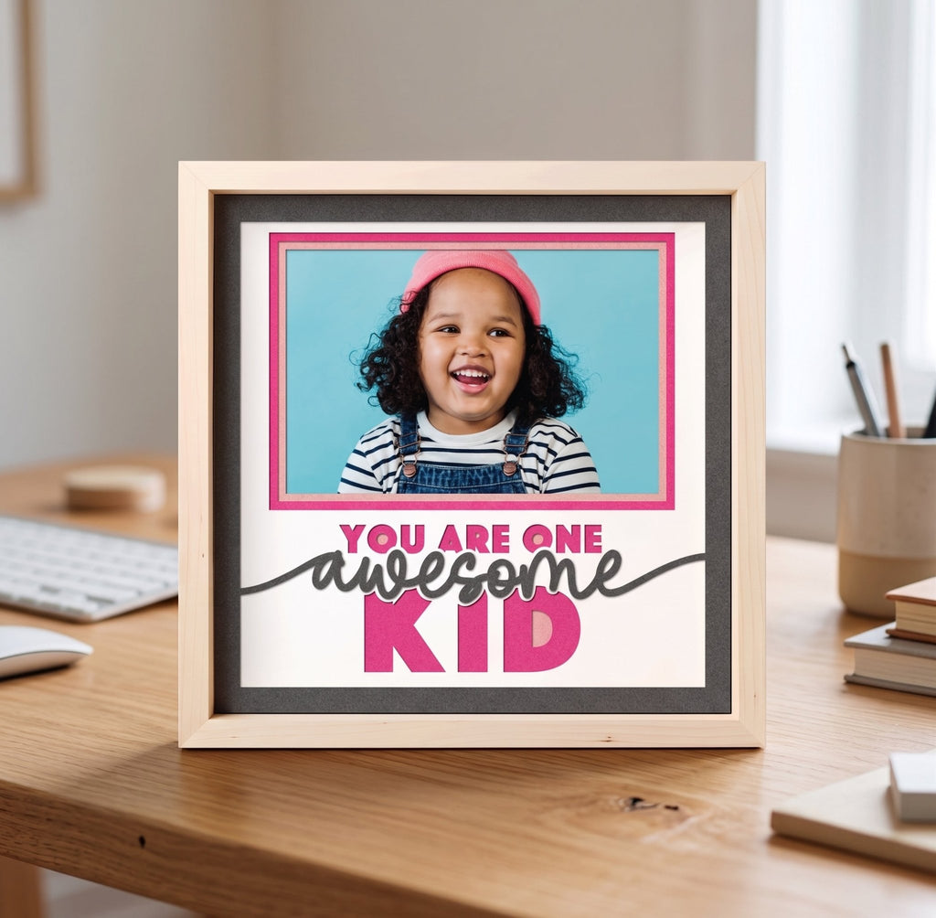 You Are One Awesome Kid Photo Frame - The Caring Creative